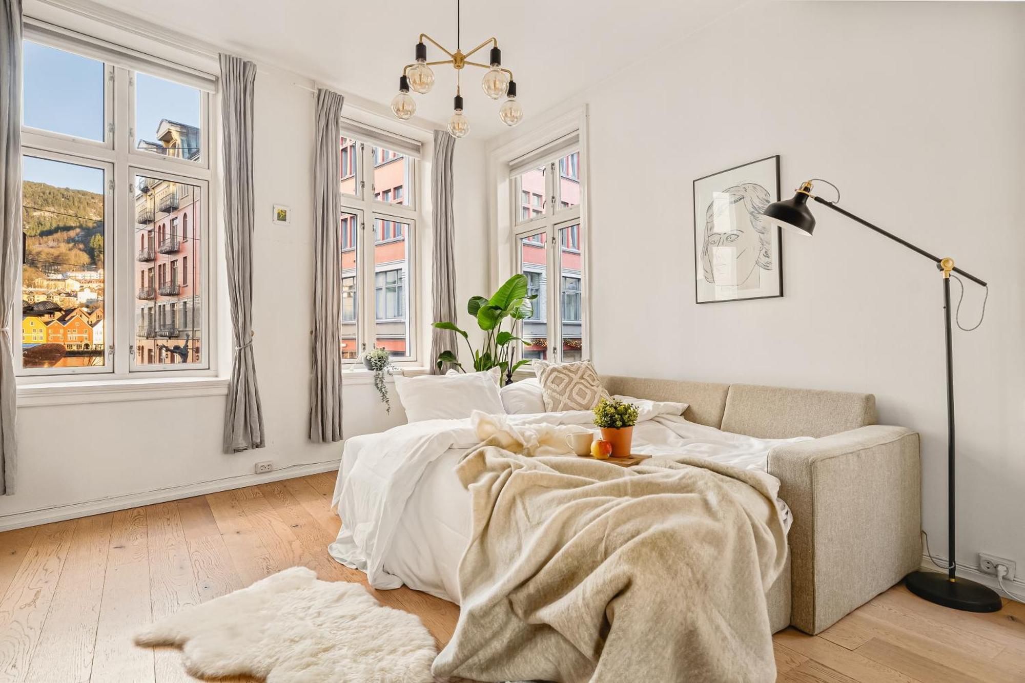 Апартаменты Live In Historic Building - View To Bryggen Берген Экстерьер фото